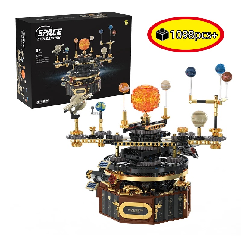 Solar System Orrery - NUOVO Giocattolo Educativo STEM, Sistema Solare