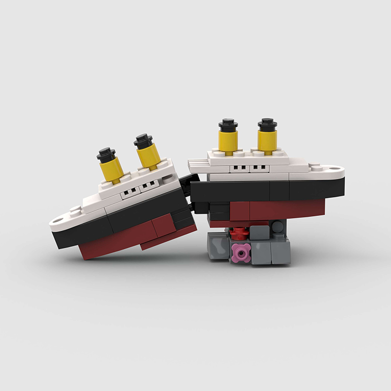 Science Olympiad - Mini RMS Titanic Ship Sank Modello