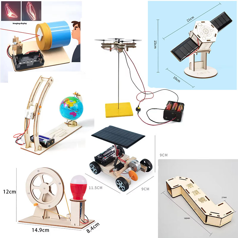 Science Project Physics - Giocattoli scientifici fai-da-te per bambini Kit