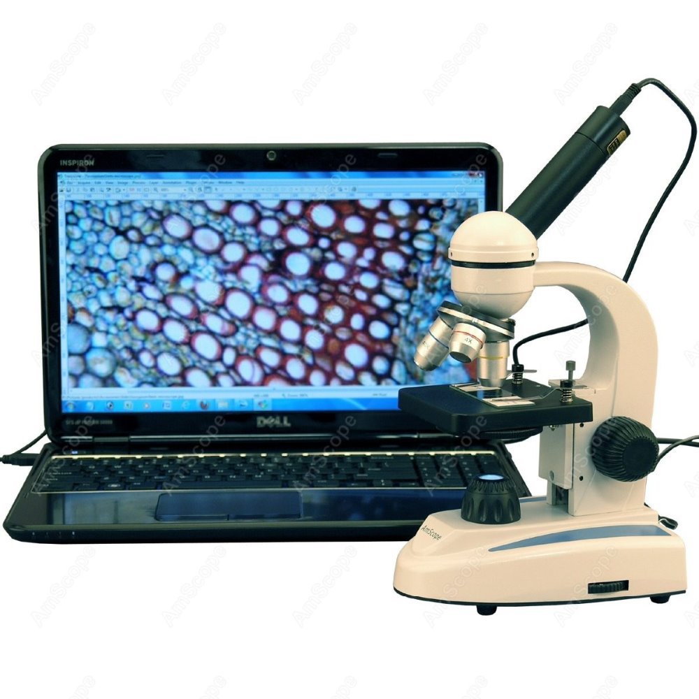 Amscope Microscope Kid Microscope - Microscopio Biologico Monoculare AmScope per Studenti