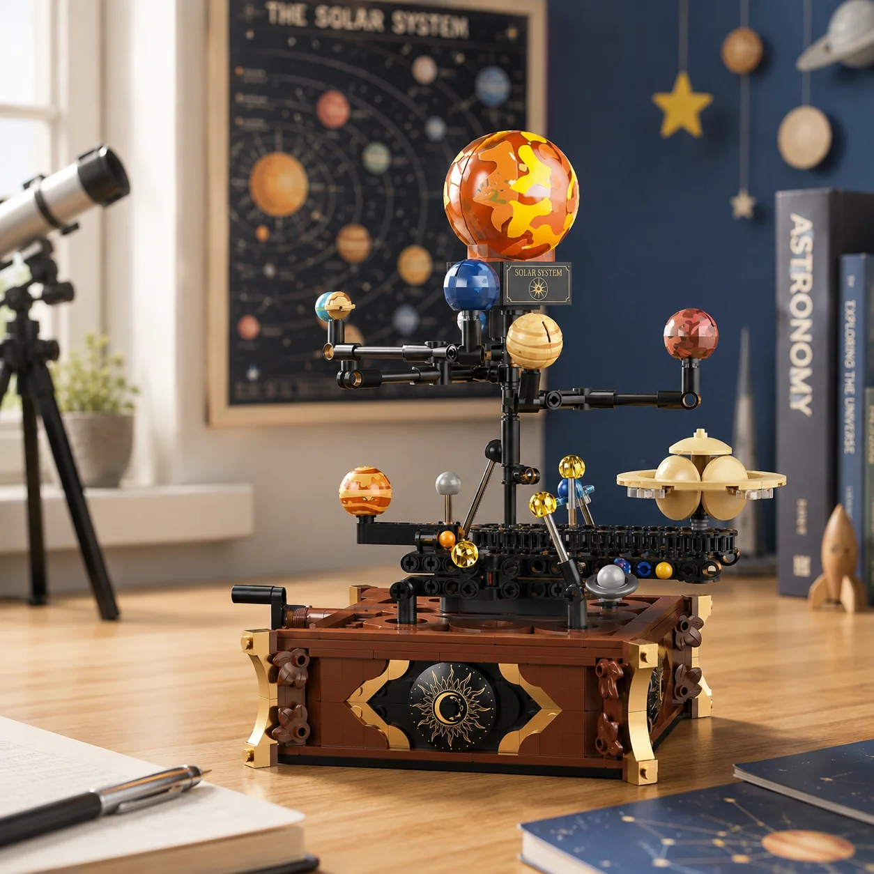 Solar System Orrery - Set di Costruzioni Classico del Sistema