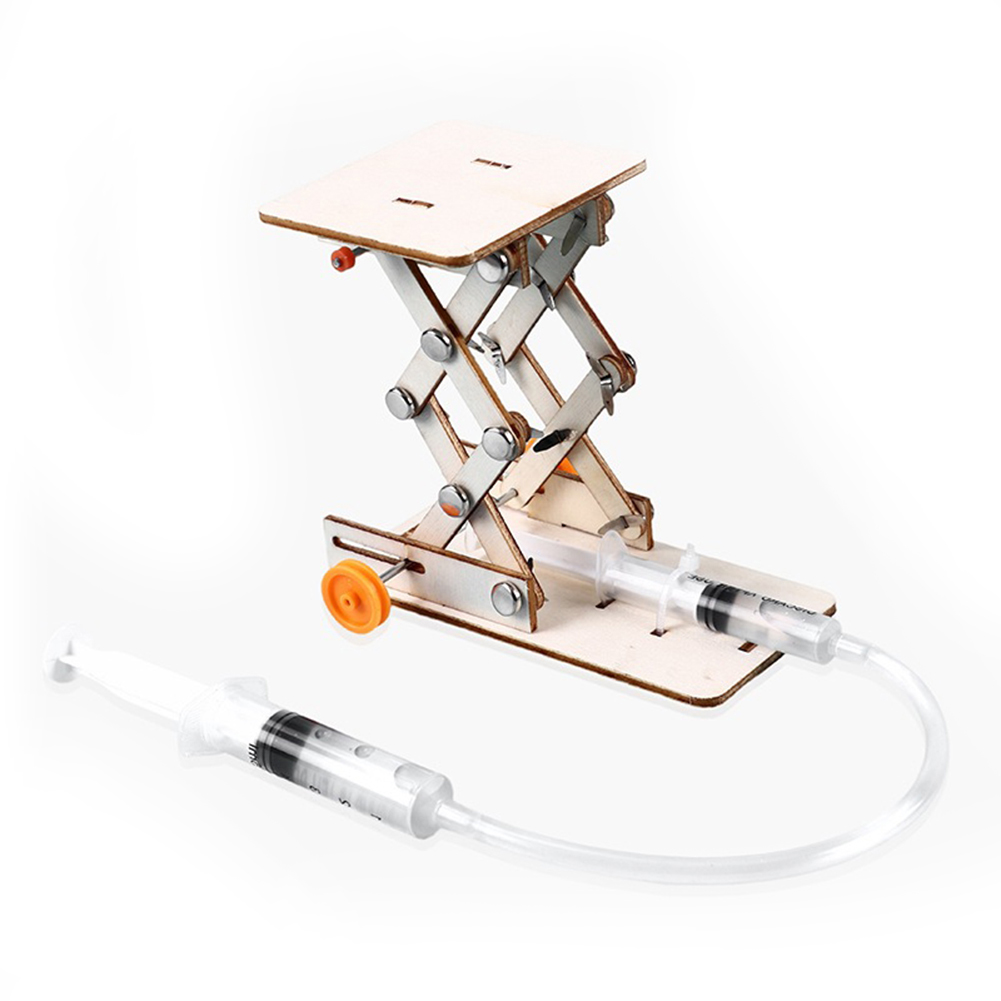 Science Project Physics - Tavolo Elevatore Idraulico Creativo: Kit Educativo