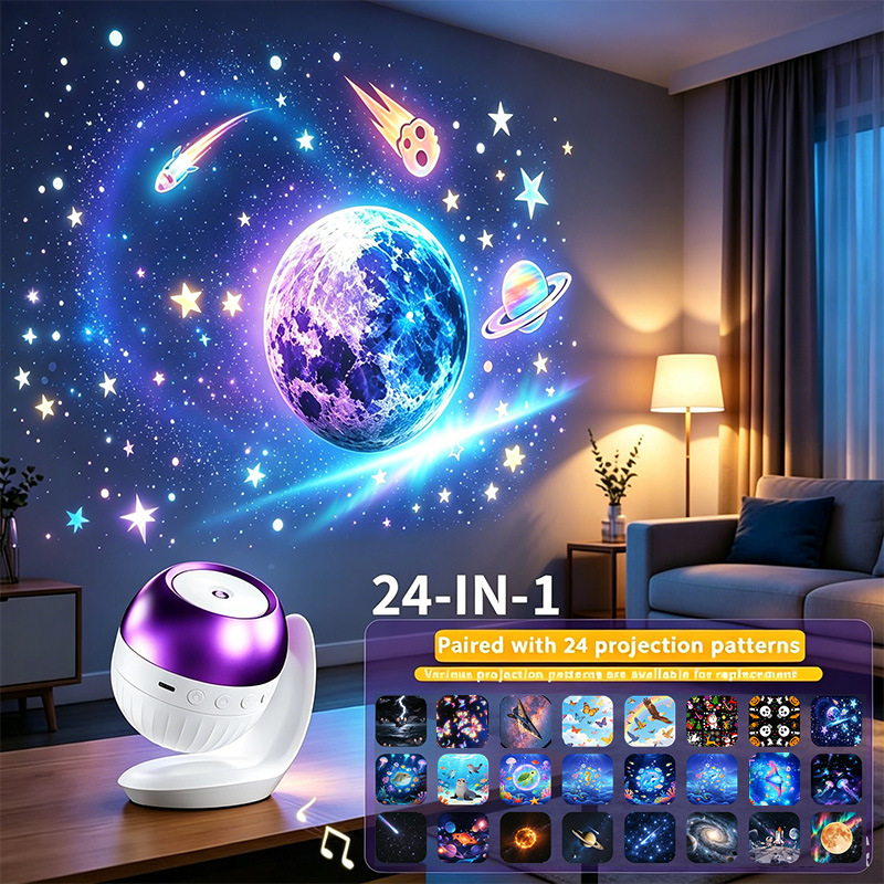 Planetarium Projector Home - Proiettore di Stelle e Oceano HD