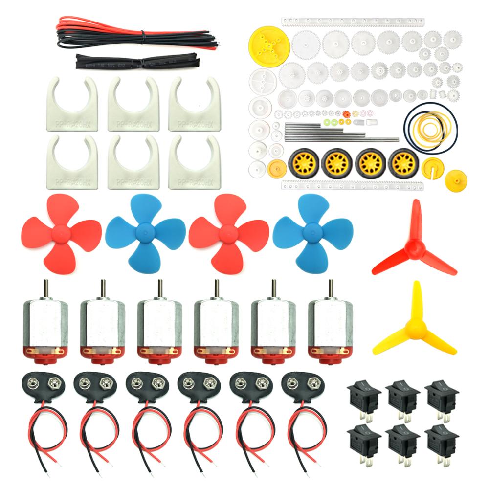 Kit motori da 6 set, mini moto - Science Hobby Kit recensione e prezzo