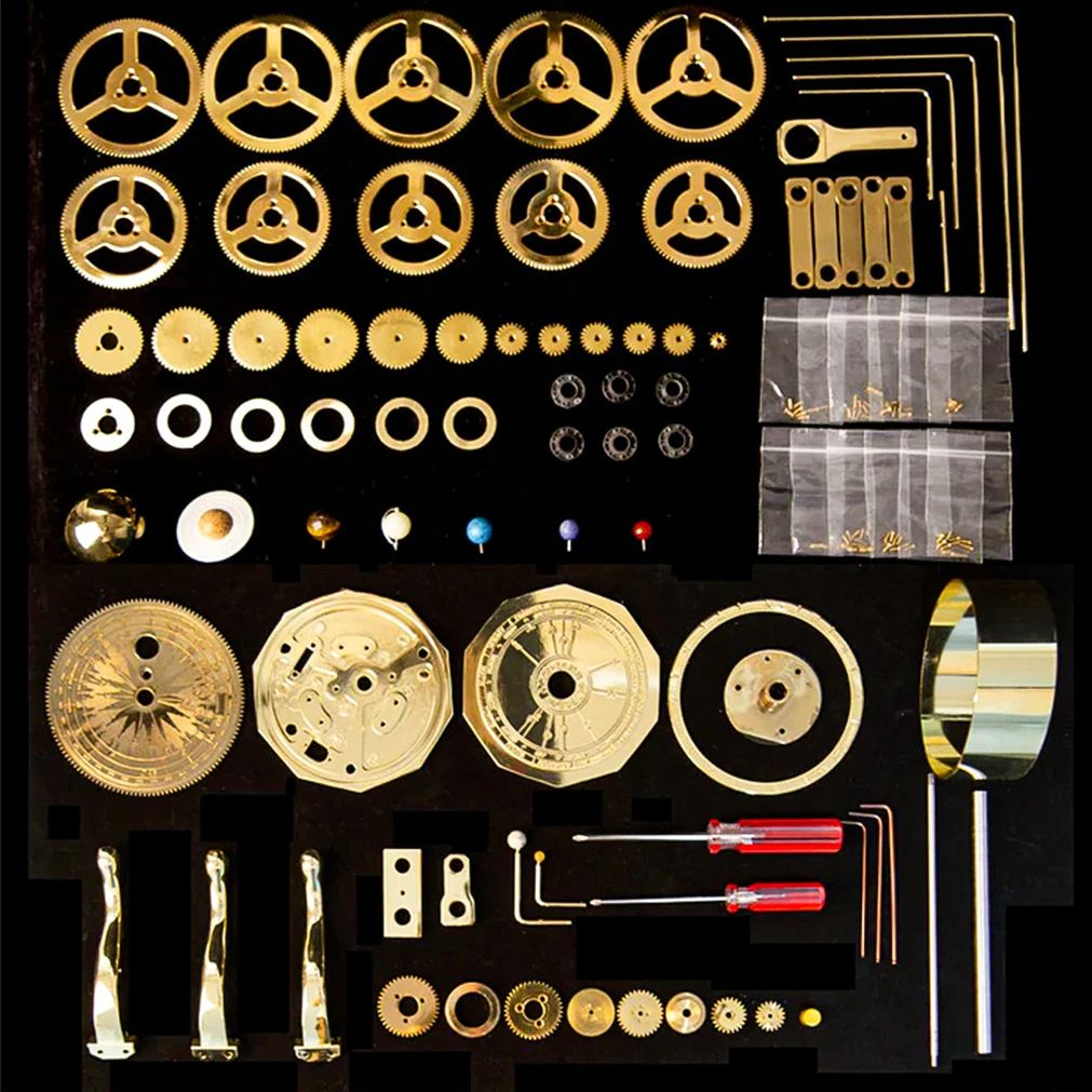 200 pz fai da te 3D metallo or - Solar System Orrery recensione e prezzo