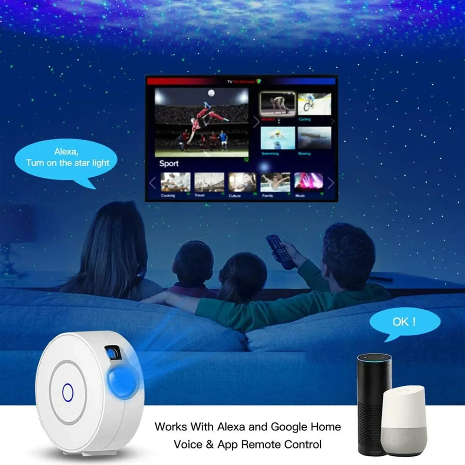 Tuya WiFi Intelligent Aurora G - Planetarium Projector Home recensione e prezzo