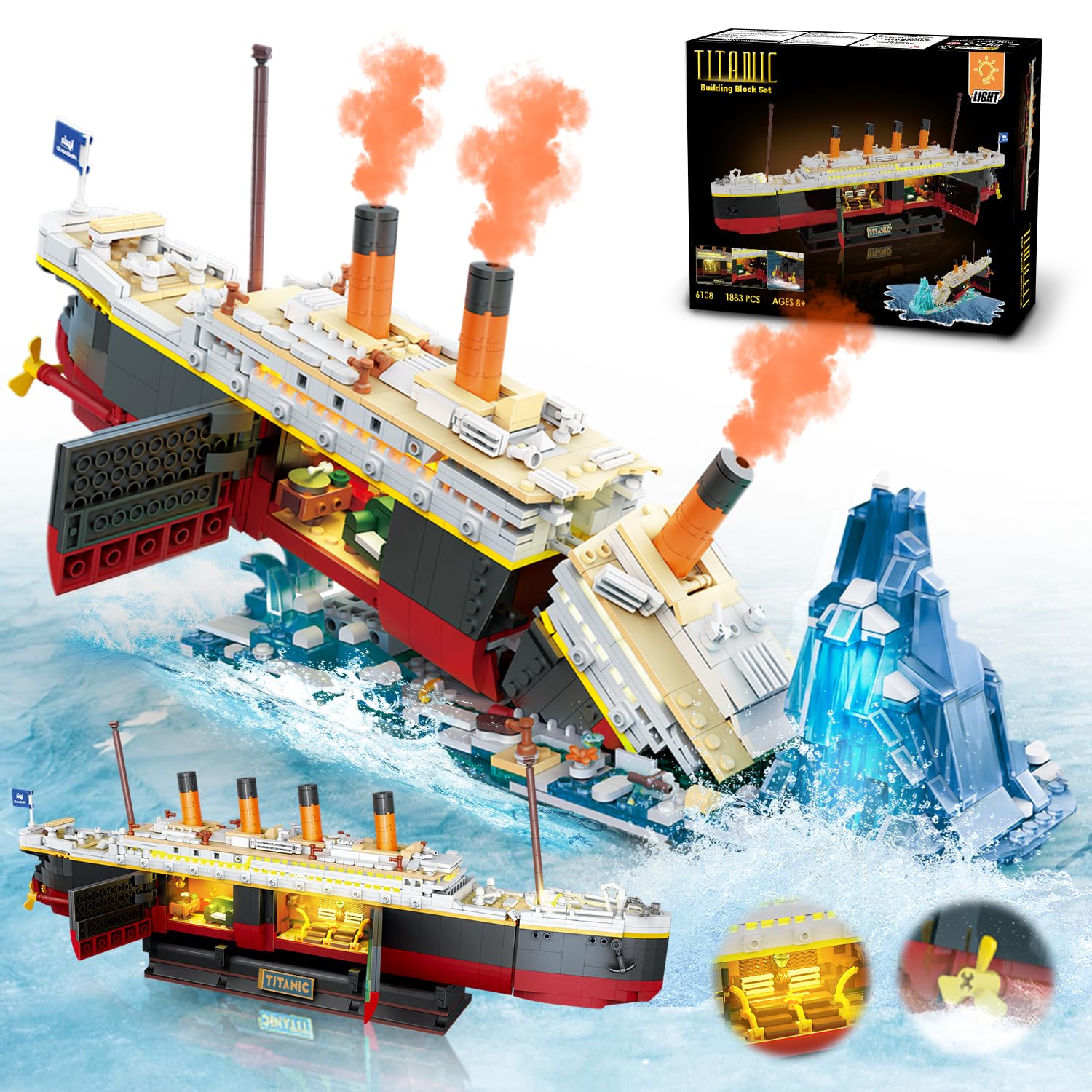 Titanic Building Set con LED-2 - Science Olympiad recensione e prezzo