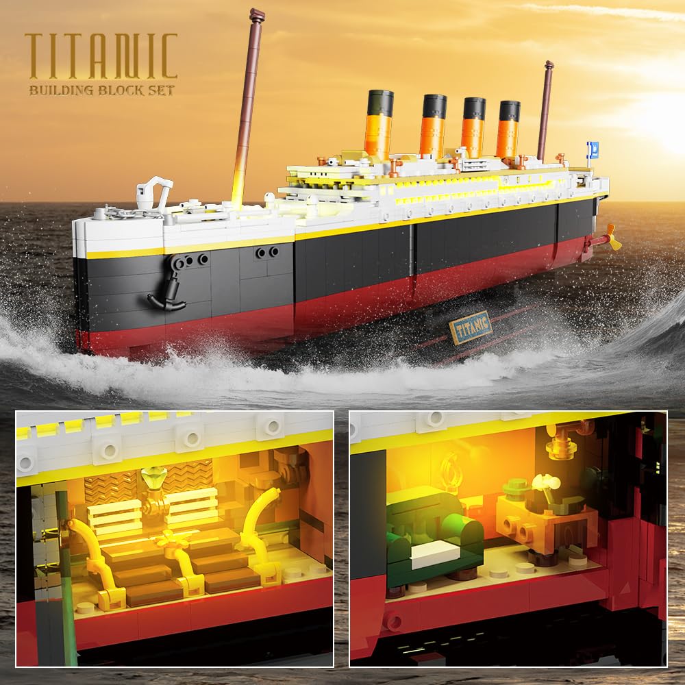 Titanic Building Set con LED-2 - Science Olympiad recensione e prezzo